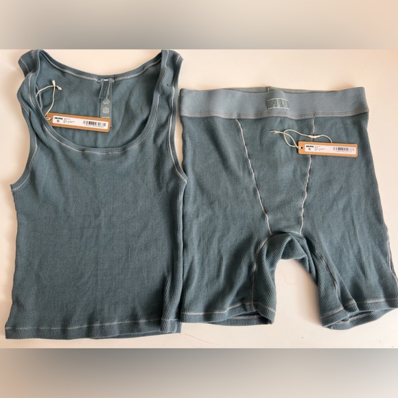 SKIMS Other - Skims cotton rib tank and boxer